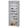 Calmootey 9 Tier Shoe Rack OrganizerPortable Shoe Shelf with Nonwoven Fabric Cover for Closet HallwayBedroomEntryway Ash Grey