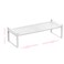 Asiingkel MultiFunctional Metal Shoe Rack SpaceSaving Perfect for Entryway Closet Bathroom etc Sturdy and Durable High Weight Capacity1PACKWhiteMedium