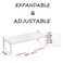 Asiingkel MultiFunctional Metal Shoe Rack SpaceSaving Perfect for Entryway Closet Bathroom etc Sturdy and Durable High Weight Capacity1PACKWhiteMedium
