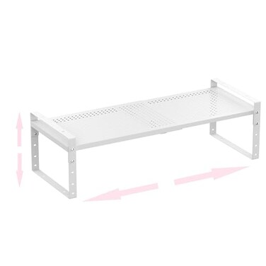 Asiingkel MultiFunctional Metal Shoe Rack SpaceSaving Perfect for Entryway Closet Bathroom etc Sturdy and Durable High Weight Capacity1PACKWhiteMedium