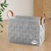 boldmonkey Blankets Basket 15 x13 x11 2 Pack Large Storage Baskets for Organizing Rectangular Living Room Dog Toy Bin for Dirty Clothes Pillows TowelLight Gray