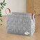 boldmonkey Blankets Basket 15 x13 x11 2 Pack Large Storage Baskets for Organizing Rectangular Living Room Dog Toy Bin for Dirty Clothes Pillows TowelLight Gray