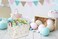 Essme Rectangular Rose BasketPink Storage Box Flower Storage Bins Organizer with Handles for Girls Room Decor Girl BasketShelf BasketRose