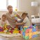 FXOCSHE FXOLCSHE Building brick BasketBuilding block book storage boxLaundry hamperWaterproof foldable Kids laundry basketShelf boxBaby Room decorBuilding block