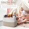 Goodpick Woven Storage Baskets for Organizing Blanket Basket Living Room Rope Baskets for Storage Rectangle Toy Basket With Handles Brown and White 18 x 14 x 12 Inches