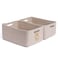 MiniArk Large Storage Baskets for Shelves Closet Organizers Bins for Clothes Blanket Towels Baby Nursery Toy Baskets Box Woven Rope Baskets 17 x 13 x 75 2 Packs Mixed Brown