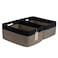 MiniArk Large Storage Baskets for Shelves Closet Organizers Bins for Clothes Blanket Towels Baby Nursery Toy Baskets Box Woven Rope Baskets 17 x 13 x 75 2 Packs Woven Brown
