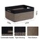 MiniArk Large Storage Baskets for Shelves Closet Organizers Bins for Clothes Blanket Towels Baby Nursery Toy Baskets Box Woven Rope Baskets 17 x 13 x 75 2 Packs Woven Brown