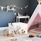 HIYAGON Rectangular Woodland Animal Basket Kids Baby Storage Basket Storage Bin Organizer Box Animal Room DecorSpring Animal