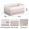 MiniArk Large Storage Baskets for Organizing Closet Shelf Baskets for Clothes Blanket Towels Baby Nursery Toy Bins Box Woven Rope Basket 17 x 13 x 75 3 Packs Gradient Brown