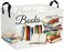 Sanjiaofeng Rectangular Kids Basket Book Storage BinsBoys and Girls Storage Basket with HandlesClothersToysBooksKids Gifts Bins Book