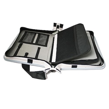 The Beadsmith Voyager Work Board Case Storage and Organizer for Jewelry Making Travel Case with Shoulder Strap Beads Tubes Pliers Etc are not Included