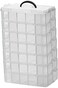 Sooyee 7 Layers Stackable Storage Container 70 Adjustable Compartments Stackable Storage Container for Kids Toys Art Crafts Jewelry Supplies Mini Case Letter Sticker IncludedClear