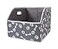 Geyecete Big Dog Toys Storage Bins Canvas Foldable Fabric Trapezoid with metal handles pet BasketsStorage Bin Large toy box OrganizerBonePaw