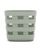 Lalo Bath Time Storage Bin Keep Items Organized Dry with NonToxic Plastic Easy Cleanup Removable Drying Bin Woven Baby Organizer Secure Wall Attachment 9 x 55 x 85 in Sage