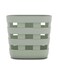 Lalo Bath Time Storage Bin Keep Items Organized Dry with NonToxic Plastic Easy Cleanup Removable Drying Bin Woven Baby Organizer Secure Wall Attachment 9 x 55 x 85 in Sage