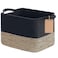 Goodpick Woven Storage Basket for Shelves Small Wicker Baskets for ShoesTowel Toy Baskets Storage Kids Empty Gift Basket with Handles 13 x 10 x 9 Inches
