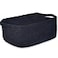 ABenkle Small Storage Basket with Handles Cotton Rope Woven Dog Cat Toy Bin Decorative Shelves Closet Organizing for Nursery Laundry Bedroom Bathroom 142x 11x 51