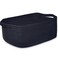 ABenkle Small Storage Basket with Handles Cotton Rope Woven Dog Cat Toy Bin Decorative Shelves Closet Organizing for Nursery Laundry Bedroom Bathroom 142x 11x 51