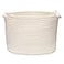 Parker Baby Co. Parker Baby Rope Storage Cubes 11 Inch Nursery Cubby Organizer Closet Organizer Toy Bin White