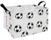 QUEENLALA Rectangular laundry basket with handlesRoom decor Nursery decorHamper for nurseryKids Foldable Nursery Laundry Basket for OrganizingRecFootball