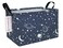 QUEENLALA Rectangular laundry basket with handlesRoom decor Nursery decorHamper for nurseryKids Foldable Nursery Laundry Basket for OrganizingRecbluestarry sky