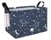 QUEENLALA Rectangular laundry basket with handlesRoom decor Nursery decorHamper for nurseryKids Foldable Nursery Laundry Basket for OrganizingRecbluestarry sky