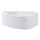 CIKI HOME Woven Cotton Rope Storage Basket Cube Changing Table Organizer for Closet Towels Baby Nursery Bin Small Dog Cat Toy Box Gift Baskets empty White