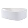 CIKI HOME Woven Cotton Rope Storage Basket Cube Changing Table Organizer for Closet Towels Baby Nursery Bin Small Dog Cat Toy Box Gift Baskets empty White