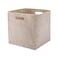 Parker Baby Co. Parker Baby Felt Foldable Storage Cube 13 Inch Nursery Cubby Bin for Cube Organizer Closet Organizers and Storage Toy Bin Rope Baskets Bins for Toys Storage Oatmeal
