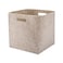 Parker Baby Co. Parker Baby Felt Foldable Storage Cube 13 Inch Nursery Cubby Bin for Cube Organizer Closet Organizers and Storage Toy Bin Rope Baskets Bins for Toys Storage Oatmeal