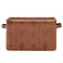 linqin Western Bull Boho Rectangle Storage Basket Collapsible Storage Bin for Nursery Books Waterproof Baskets for Closet Shelves Bedroom Decor 1 Pack