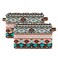 BOKEKANG Ethnic Aztec Print Storage Basket Native American Storage Bin Collapsible Retro Tribal Navajo Large Storage Baskets with Leather Handles Storage Cube Box Organizer for Closet Toys Clothes Bas
