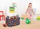 MAIZMZ Kids Hamper Storage Bins Organizer Toy Box Laundry Basket Large Canvas Collapsible Chest for HomeDormKitchenPetOfficeClosetShelfGift Baskets