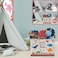 XHWZOF Dinosaur Room Decor Basket for Boys 36L Volcano Baby Laundry Basket Leaf Cactus Kid Storage Bin Rectangular Collapsible Clothes Book Toy Bin for BoyPink Easter Gift