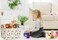 DDBASKET Cute Basket Farm Baskets for Home Decor Basket Rectangular Storage Bin Organizer Box Room DecorFarm