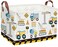 DDBASKET Kids Baskets Car Basket Boys Storage Bins Rectangular Book Basket Storage Bin Organizer Book Shelf Box Room DecorEngineering vehicle