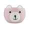 PandaEar Cotton Rope Baby Basket Baby Gift Basket Nursery Laundry Organizer with Cute Bear Design for Storage Infant Newborn Essentials Diaper Caddy with Handle Pink
