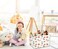 DDBASKET Kids Basket Mushroom Baskets Boys and Girls Basket Rectangular Cute Storage Bin for Room DecorMushroom