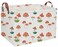 DDBASKET Kids Basket Mushroom Baskets Boys and Girls Basket Rectangular Cute Storage Bin for Room DecorMushroom