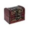 SandT Collection 3 Inch Wooden Keepsake Treasure Chest Trinket Box Hieroglyphics