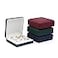 sadkew Small Ring Organizer Box Portable Rings Jewelry Holder Case Modern Ring Storage Tray Fit for WomenGirl for Travel blue