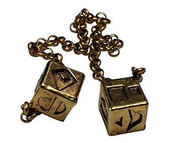 Custom 3d Stuff Antiqued Weathered Metal Han Solo Smugglers Dice with box