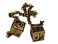 Custom 3d Stuff Antiqued Weathered Metal Han Solo Smugglers Dice with box