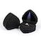 JYCMMFC Wedding Ring Box Heart Shaped LED Light Engagement Ring Boxes Jewelry Gift Box for Proposal Wedding Valentines Day Anniversary Christmas Mothers Thanksgiving Gift Black