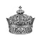 AVESON Creative Vintage Metal Alloy Crown Design Jewelry Box Ring Trinket Case Christmas Birthday Gift Small