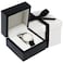 Noble Pack Noble Piano Wood Watch Gift Box Luxury Single Watch Box Comes with a Two Piece Packer and Ribbon Black