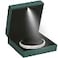 LETURE Luxury LED Light Bracelet Gift Box Velvet Jewelry Bangle Box Storage Case Organizer Holder for Wedding Engagement Proposal Birthday and Anniversary Green