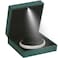 LETURE Luxury LED Light Bracelet Gift Box Velvet Jewelry Bangle Box Storage Case Organizer Holder for Wedding Engagement Proposal Birthday and Anniversary Green