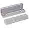 LETURE 2 Pieces Long Velvet Chain Necklace Gift Box Set Bracelet Storage Case Jewellry Display Box for Wedding EngagementProposal Birthday and Anniversary Grey2pcs